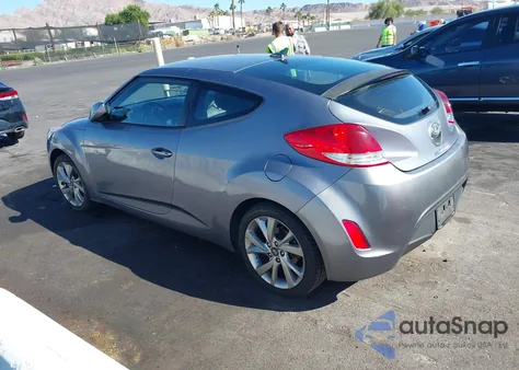 2016 Hyundai Veloster from USA, damaged, VIN KMHTC6AD3GU276972